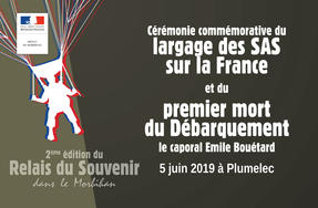 2ème édition du Relais du souvenir Morbihan 1944-2019 - 5 Juin 2019