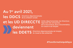 Création de la direction départementale de l'emploi, du travail et des solidarités - DDETS