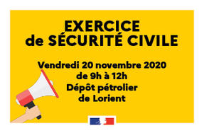 Exercice de sécurité civile sur le dépôt pétrolier de Lorient  - Vendredi 20 novembre à partir de 9h
