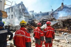 Explosion et incendie à Quiberon ce lundi 9 juillet 2018 à 2h30