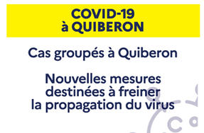 COVID-19 // 54 cas confirmés à Quiberon et nouvelles  mesures - 26 juillet 2020