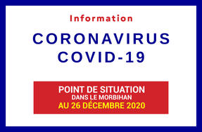 Point de situation du Coronavirus en Bretagne au 24 décembre 2020