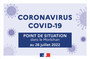 Point de situation du coronavirus en Bretagne au 26 juillet 2022