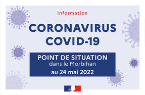 Point de situation sanitaire sur le Coronavirus en Bretagne au 24 mai 2022