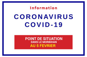 Point de situation sanitaire sur le Coronavirus en Bretagne au 5 février 2021