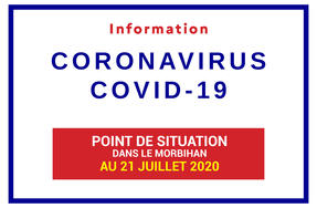 Point de situation sur le Coronavirus en Bretagne au 21 juillet 2020