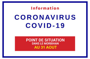 Point de situation sur le Coronavirus en Bretagne au  31 août 