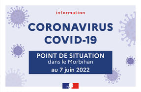 Point de situation sur le coronavirus en Bretagne au 7 juin 2022