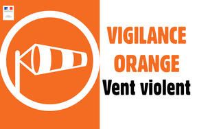 Vigilance Orange Vent violent Lundi 4  mars 2019