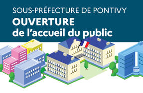Ouverture au public des services de la sous-préfecture de Pontivy - 26 mai 2020