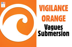 Vigilance orange Vagues-submersions à partir de samedi 30 janvier à 15h