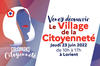 Village de la Citoyenneté - Jeudi 23 juin 2022 de 10h à 17h à Lorient