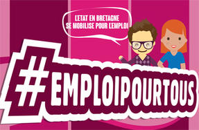 Pour l'emploi en Bretagne - Une campagne de communication sur les dispositifs d'aide à l'emploi