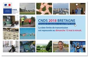 Centre national pour le développement du sport - Nouvelle campagne 2018 en Morbihan et en Bretagne