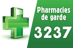 3237 - Le numéro pour connaître la pharmacie de garde près de chez vous